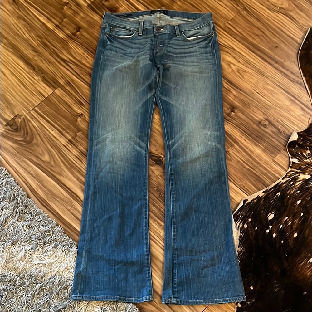 Lucky Brand Blue Flare Wide Leg Jeans - 10/30